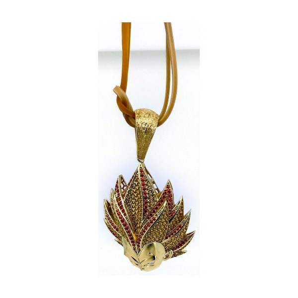 Medalla vegeta de oro 18k